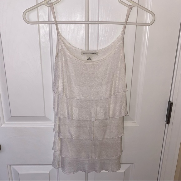 Banana Republic Ruffle Tank Top - Picture 1 of 3